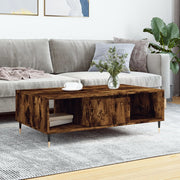 Stolić za kavu boja hrasta 104 x 60 x 35 cm konstruirano drvo