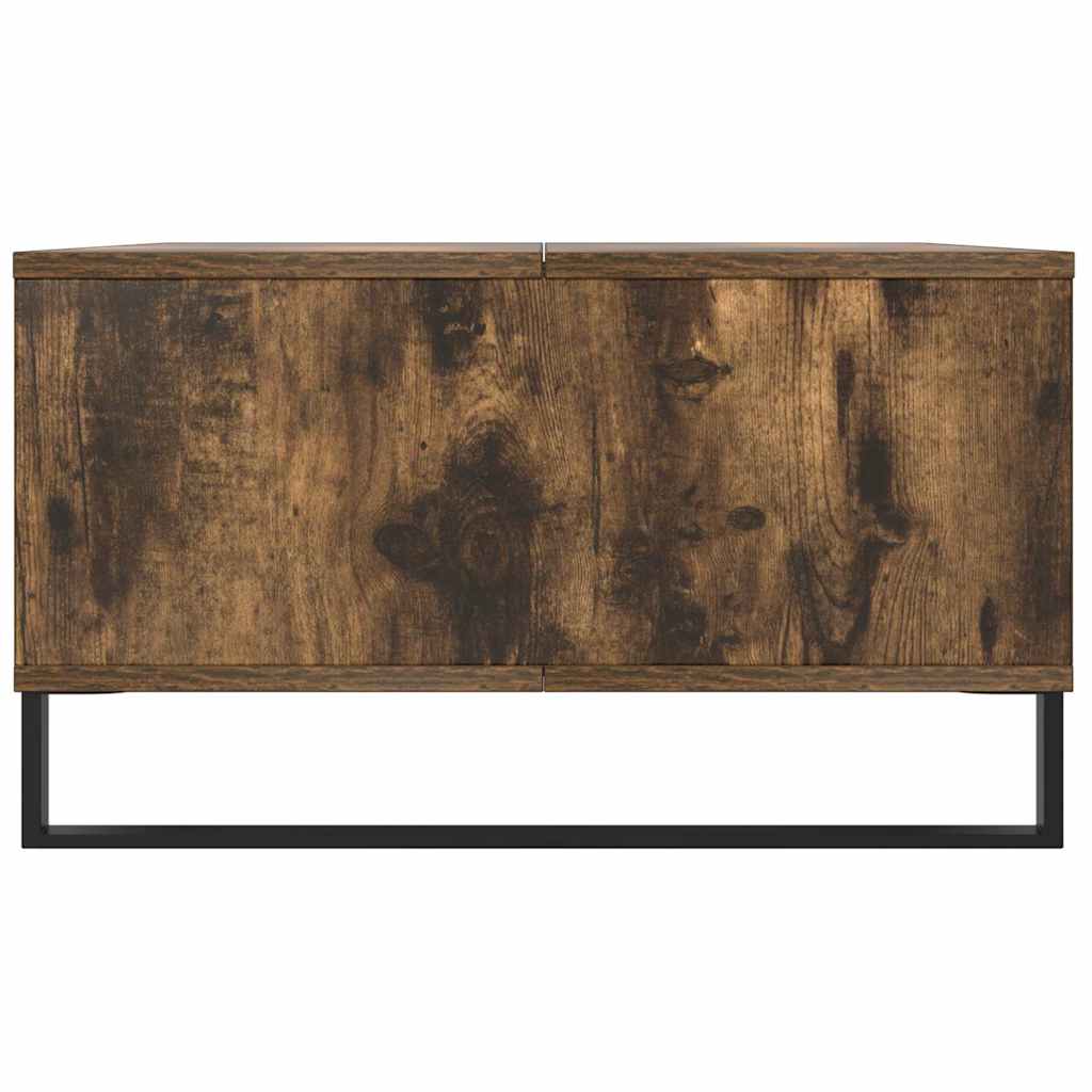 Stolić za kavu boja hrasta 104 x 60 x 35 cm konstruirano drvo
