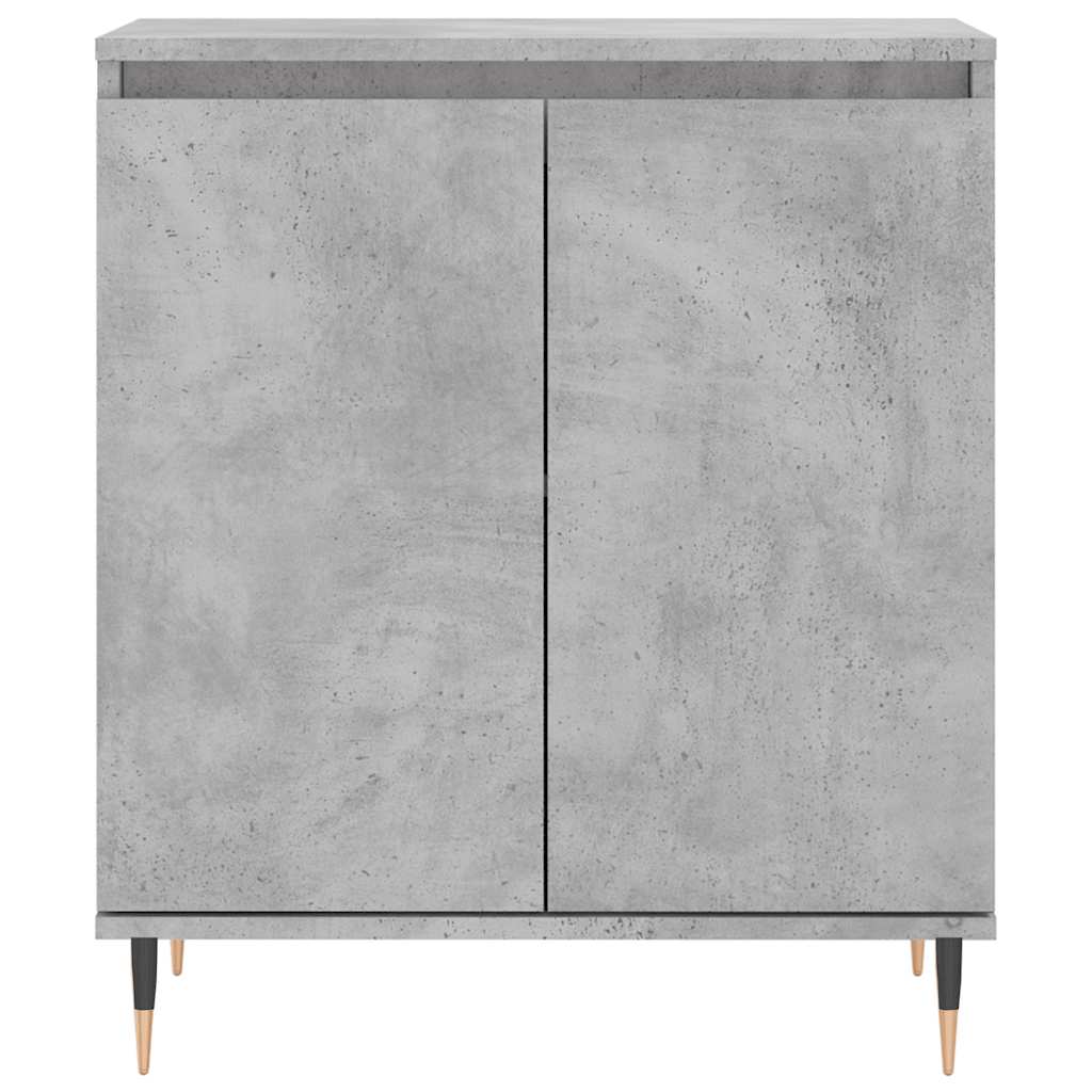 Komoda siva boja betona 60x35x70 cm od konstruiranog drva