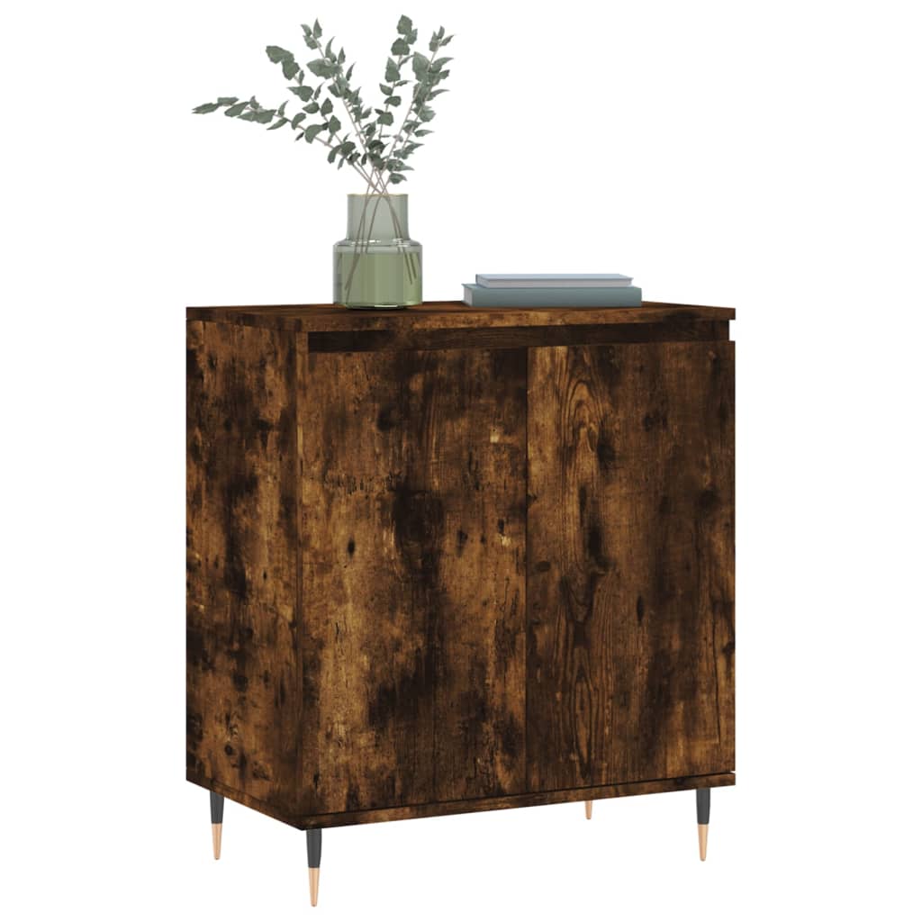 Komoda boja dimljenog hrasta 60 x 35 x 70 cm konstruirano drvo