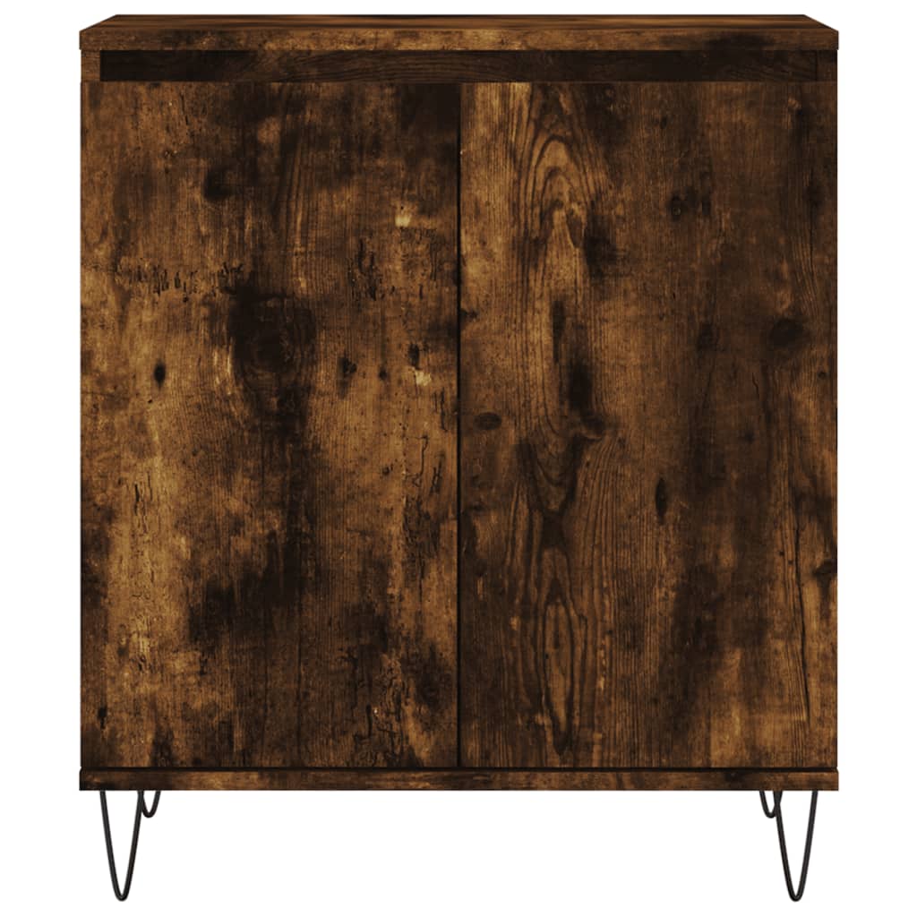 Komoda boja dimljenog hrasta 60 x 35 x 70 cm konstruirano drvo