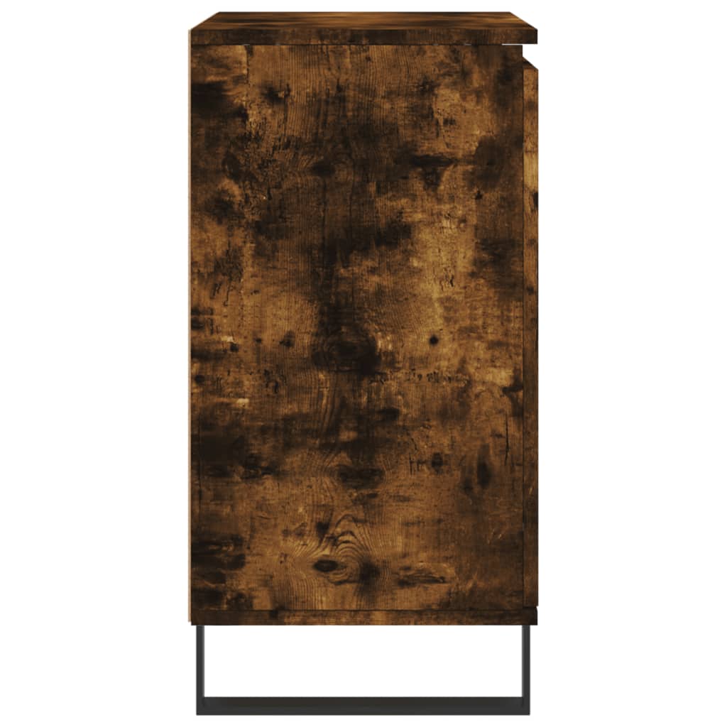 Komoda boja dimljenog hrasta 60 x 35 x 70 cm konstruirano drvo