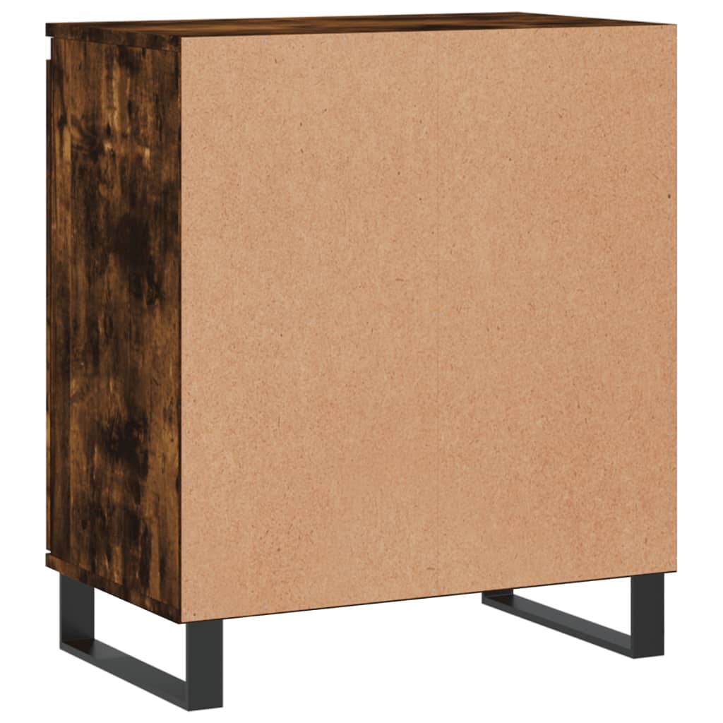 Komoda boja dimljenog hrasta 60 x 35 x 70 cm konstruirano drvo
