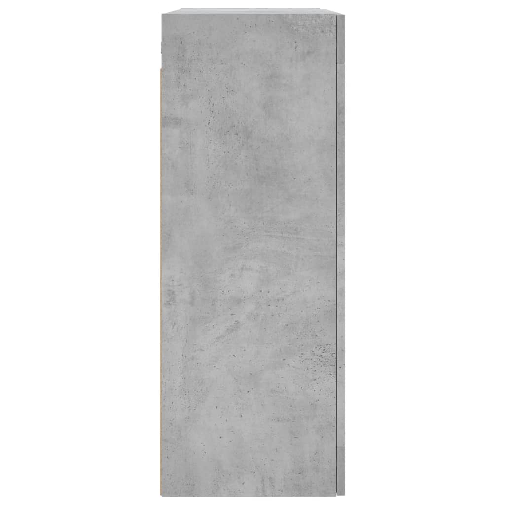Zidni ormarić siva boja betona 69,5 x 34 x 90 cm