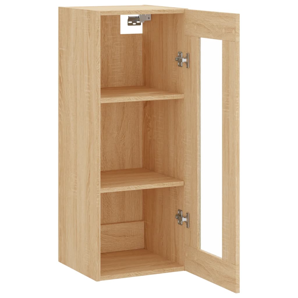 Zidni ormarić boja hrasta sonome 34,5 x 34 x 90 cm