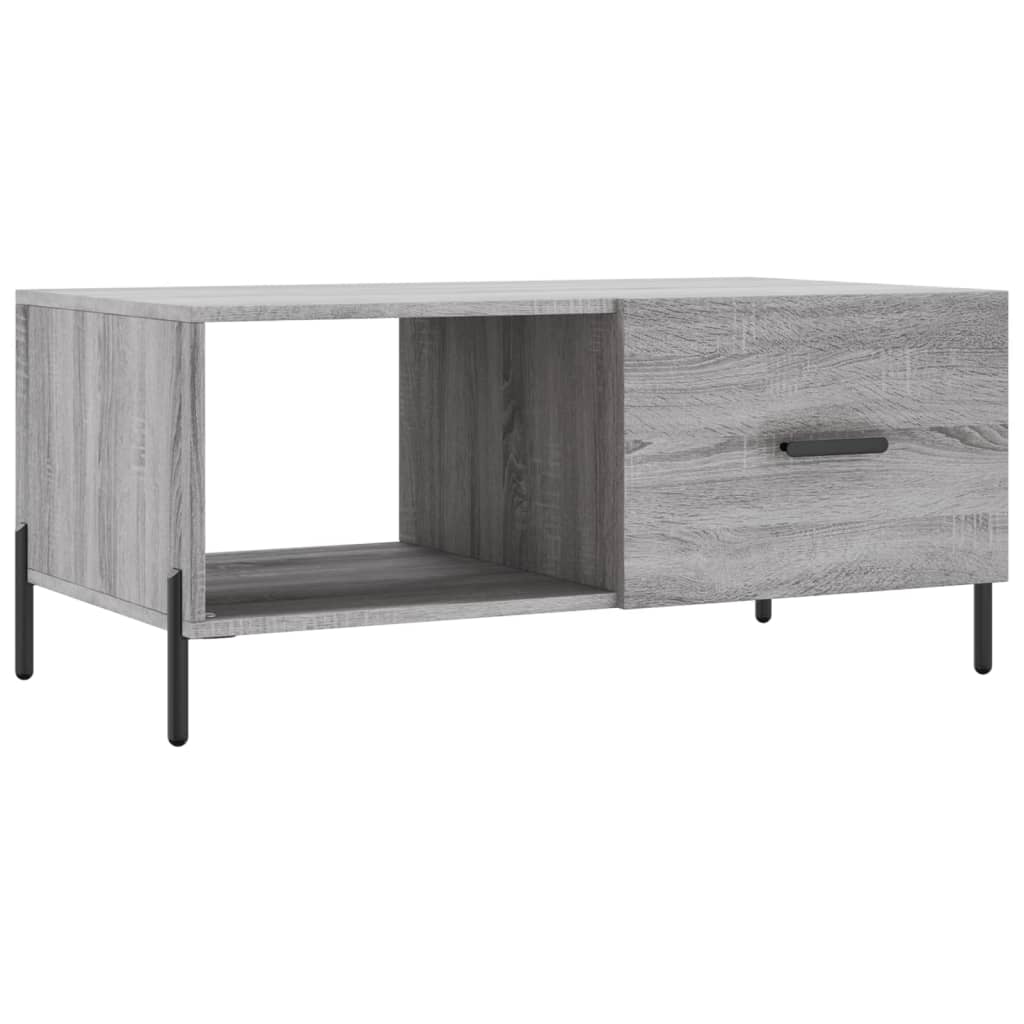 Stolić za kavu boja hrasta 90x50x40 cm konstruirano drvo