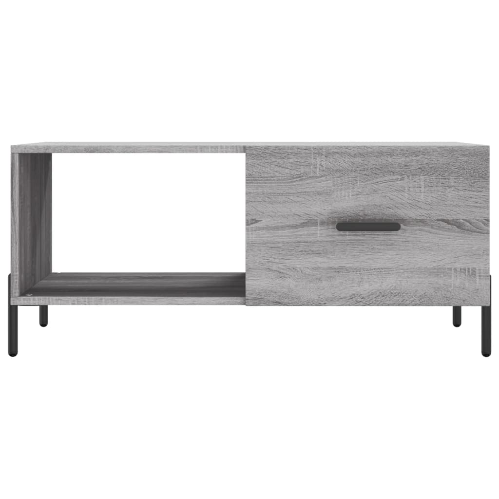 Stolić za kavu boja hrasta 90x50x40 cm konstruirano drvo