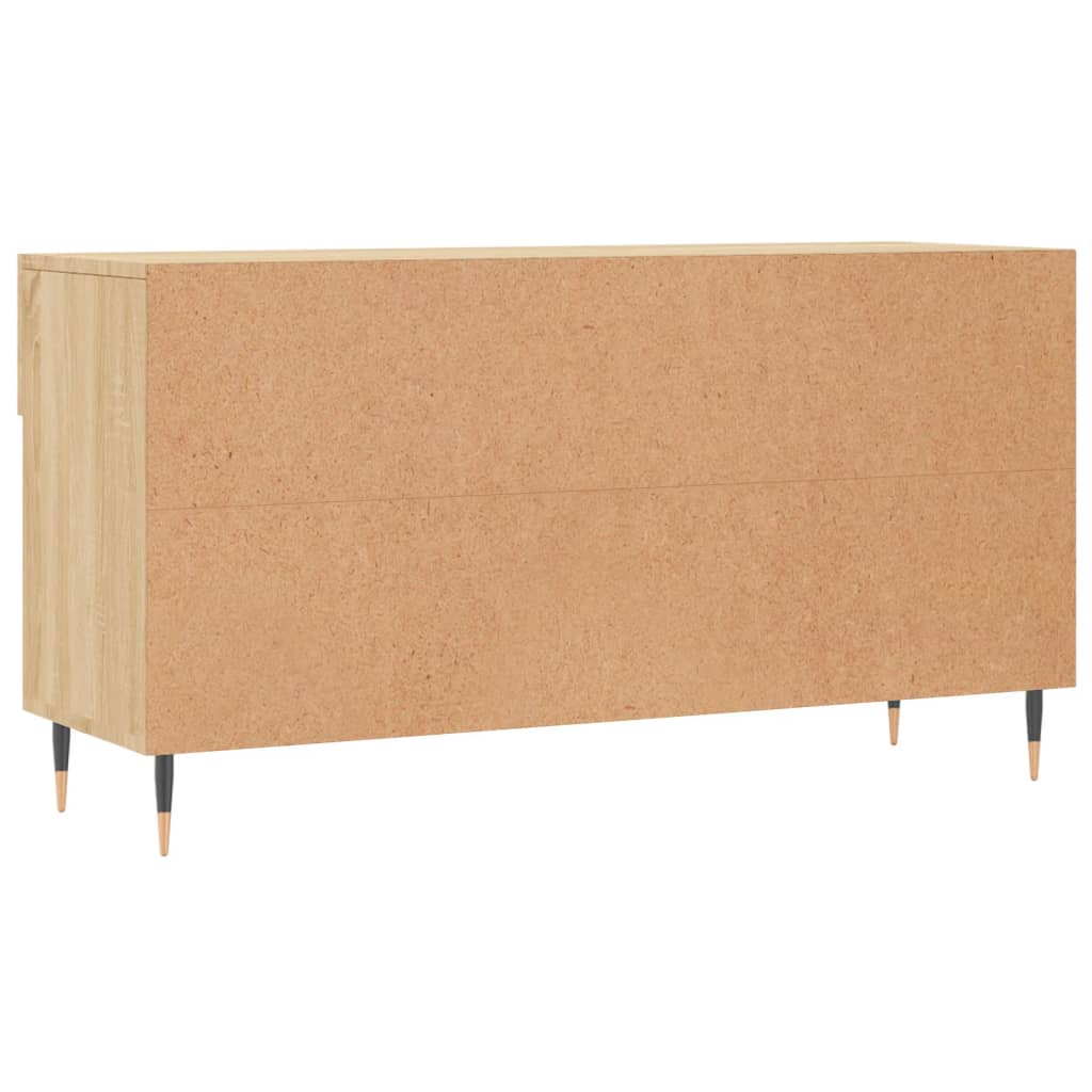 Klupa za cipele boja hrasta 102 x 35 x 55 cm konstruirano drvo