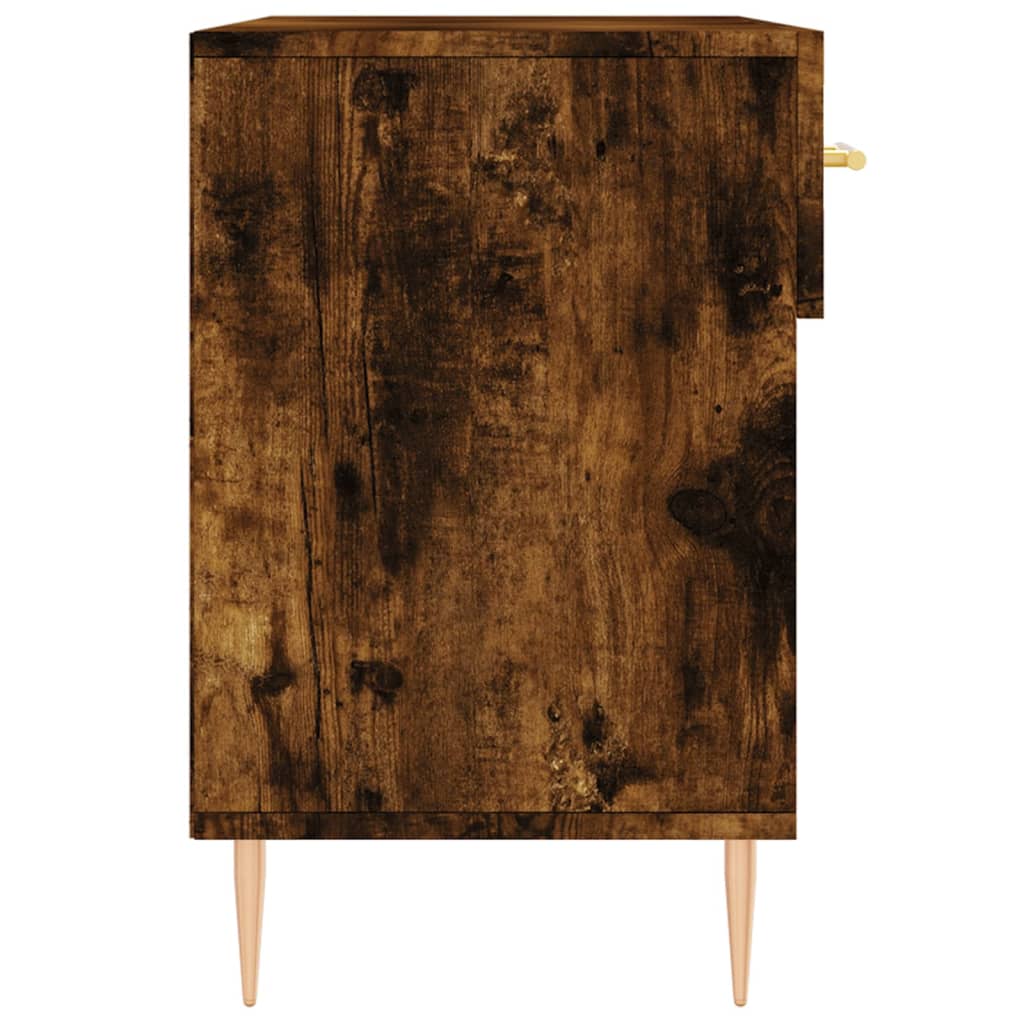 Klupa za cipele boja hrasta 102 x 35 x 55 cm konstruirano drvo