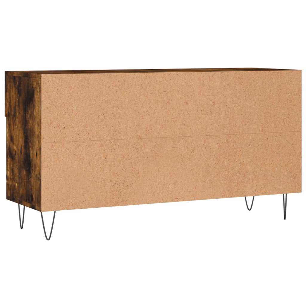 Klupa za cipele boja hrasta 102 x 35 x 55 cm konstruirano drvo