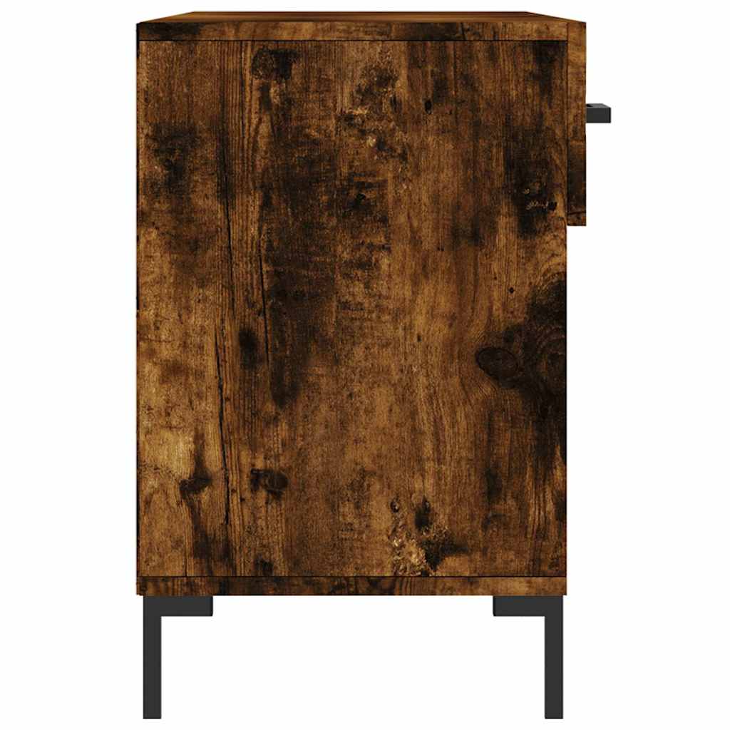 Klupa za cipele boja hrasta 102 x 35 x 55 cm konstruirano drvo