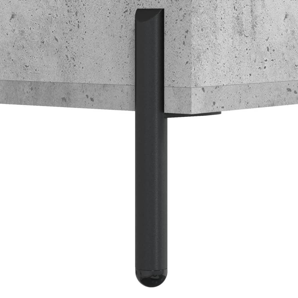 Klupa za cipele siva boja betona 102x35x55 cm konstruirano drvo