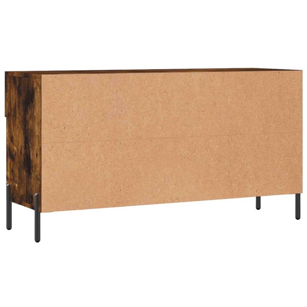 Klupa za cipele boja hrasta 102 x 35 x 55 cm konstruirano drvo