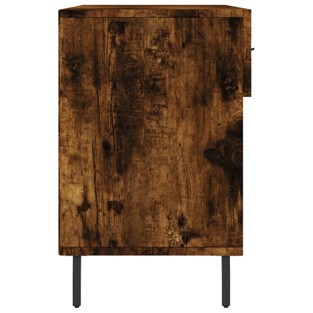 Klupa za cipele boja hrasta 102 x 35 x 55 cm konstruirano drvo