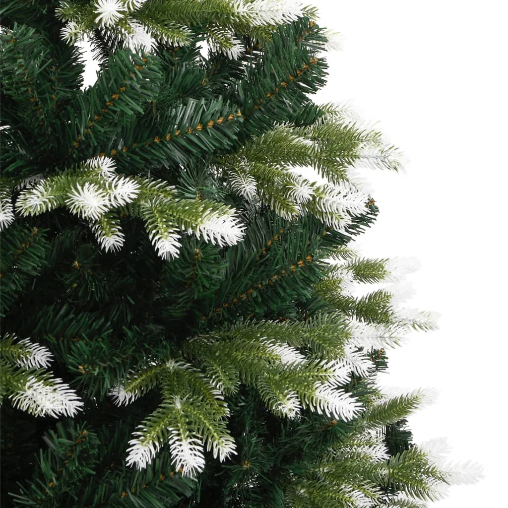 Umjetno božićno drvce sa šarkama i snijegom 120 cm