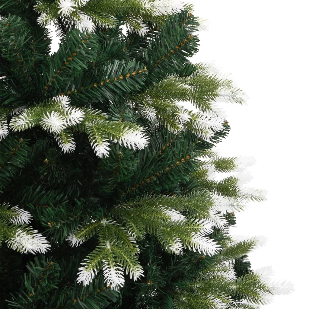 Umjetno božićno drvce sa šarkama i snijegom 150 cm