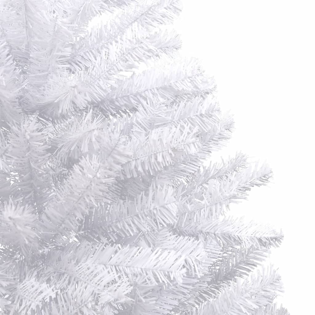 Umjetno božićno drvce sa šarkama i snijegom 210 cm