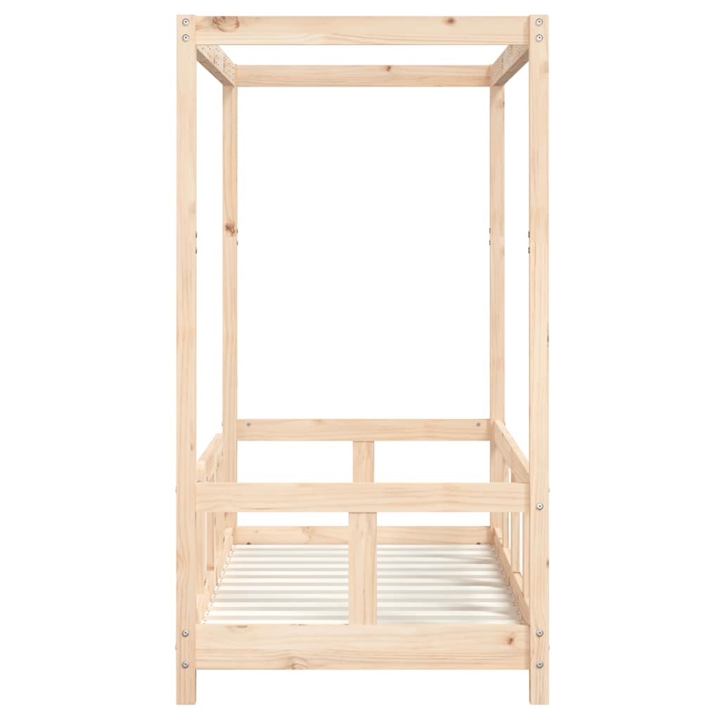Okvir za dječji krevet 70 x 140 cm od masivne borovine