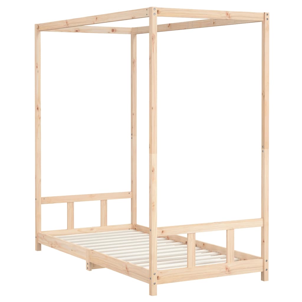 Okvir za dječji krevet 90 x 190 cm od masivne borovine