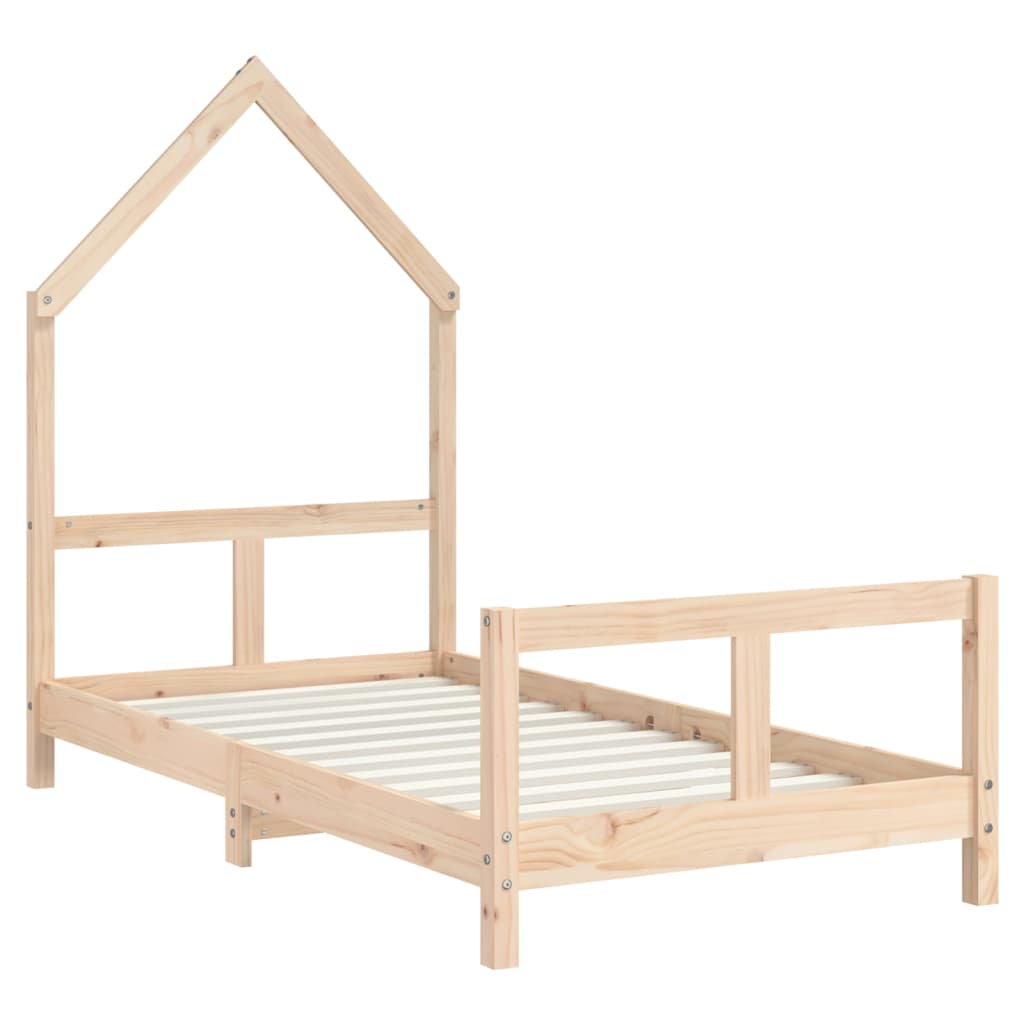 Okvir za dječji krevet 80 x 160 cm od masivne borovine