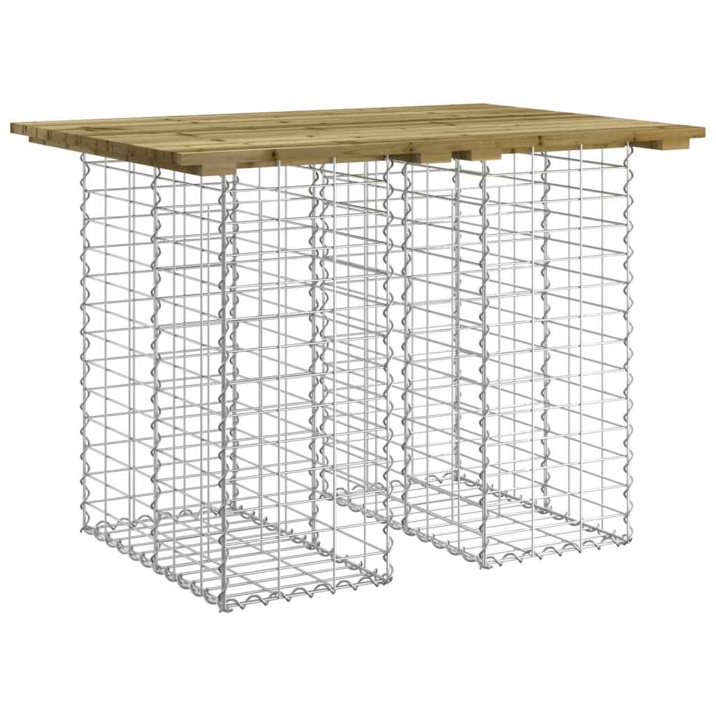 Vrtni stol Gabion Dizajn 100x70x72 cm Impregnirano drvo Bor