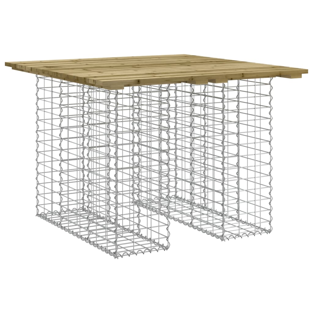 Vrtni stol Gabion Dizajn 100x102x72 cm Impregnirano drvo Bor