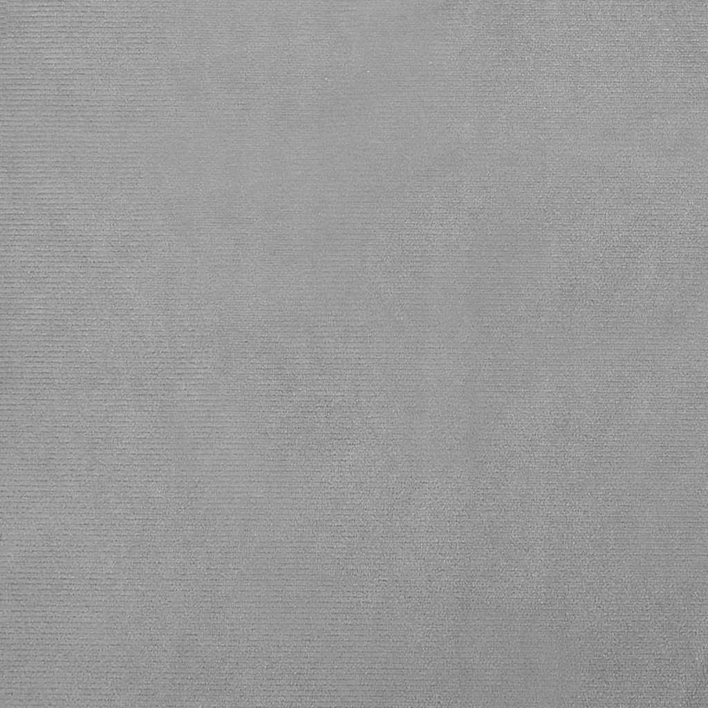 Dječja fotelja svjetlosiva 70x40x24 cm baršunasta