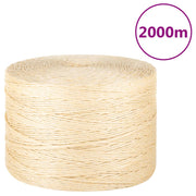 Uže od 100 % sisala 3 mm 2000 m