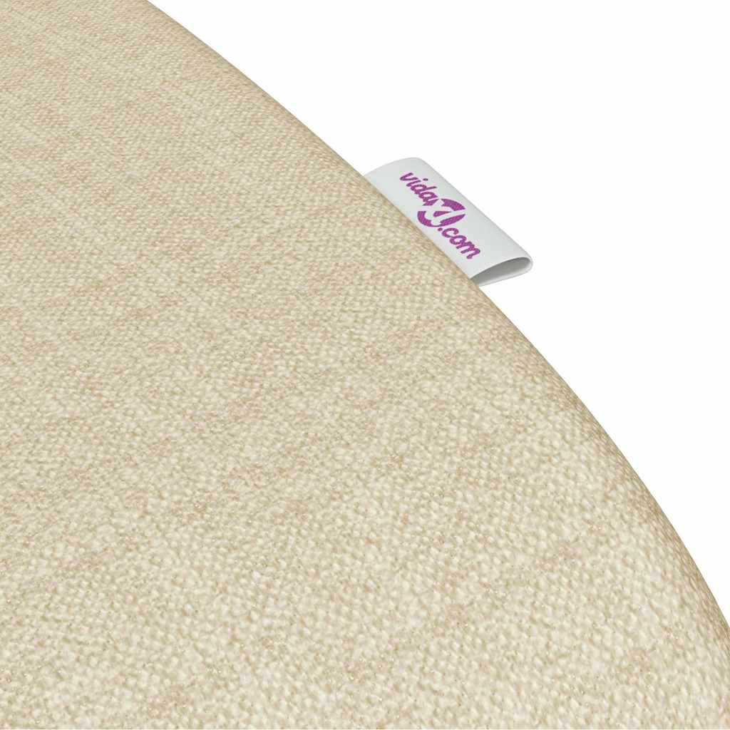 Stolica klečalica krem 55 x 84 x 55 cm šperploča od breze