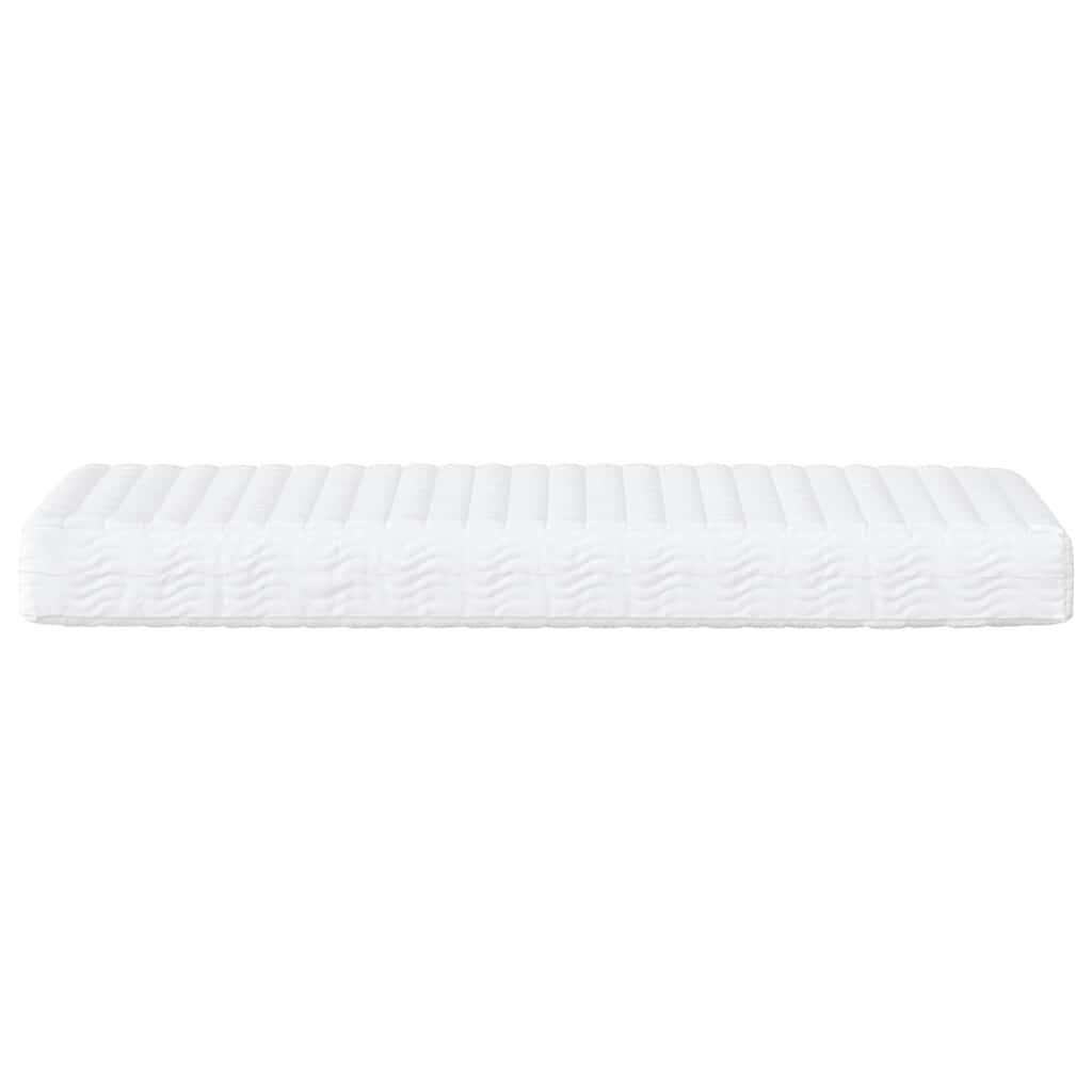 Dnevni krevet s madracem žuti 80 x 200 cm baršunasti