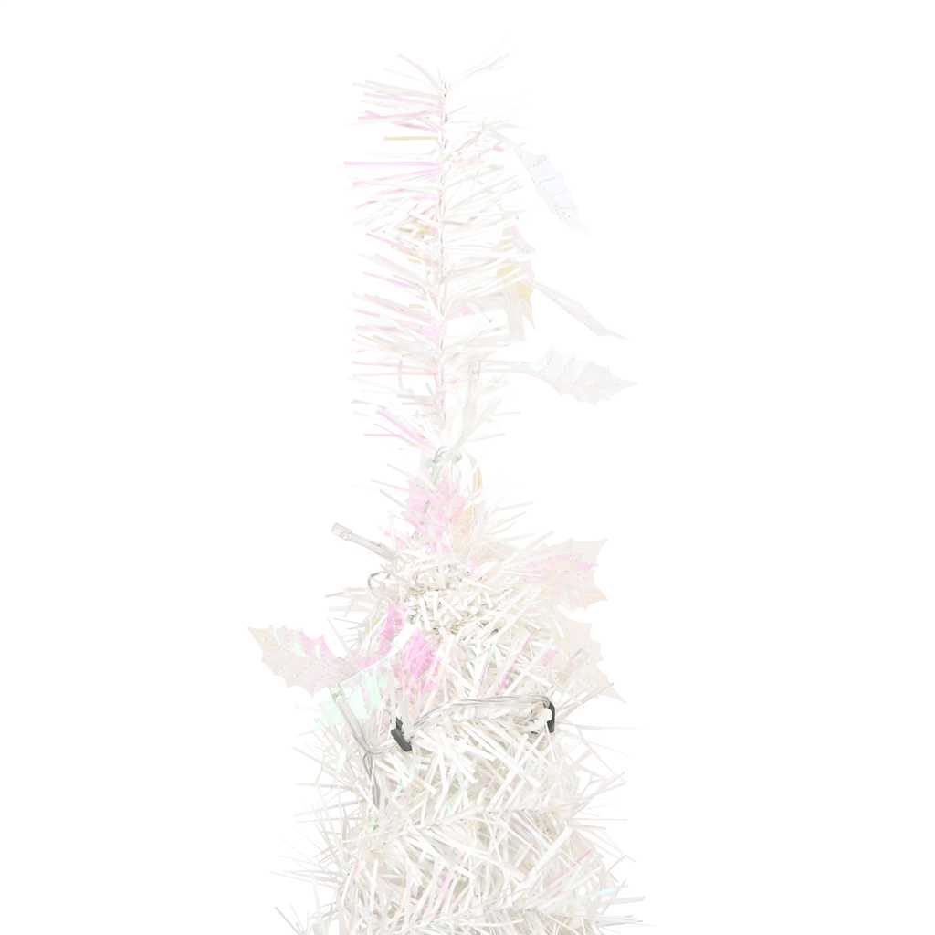 Umjetno božićno drvce 50 LED žarulja bijelo 120 cm