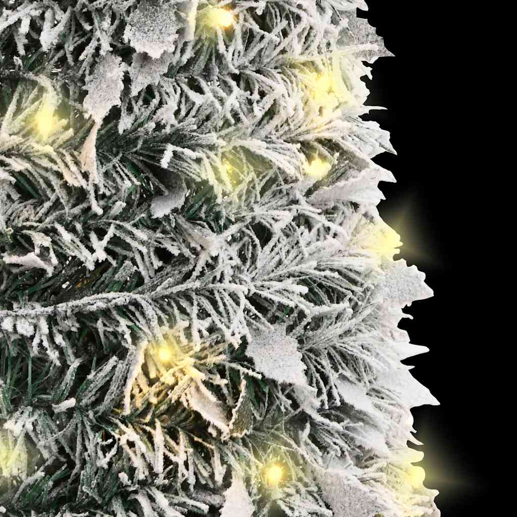 Umjetno božićno drvce sa snijegom 50 LED žarulja 120 cm