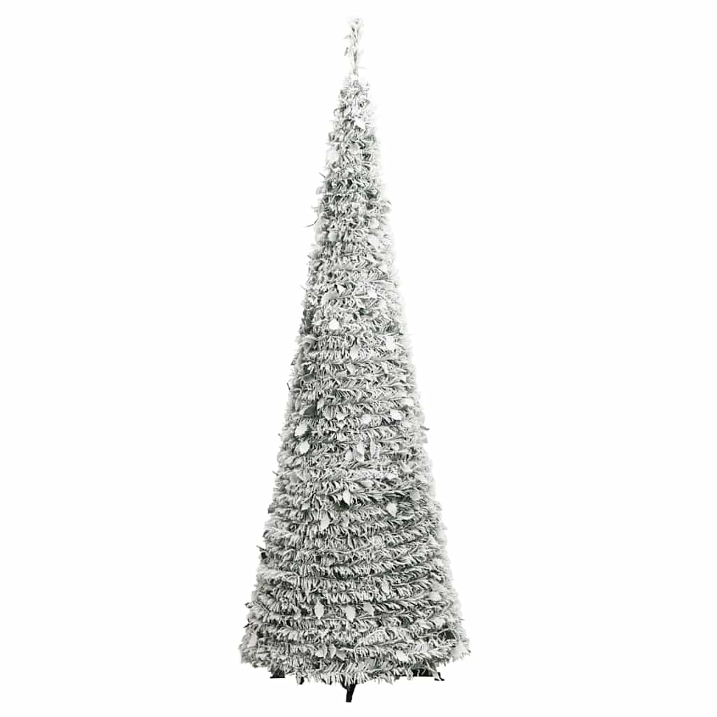 Umjetno božićno drvce sa snijegom 50 LED žarulja 120 cm