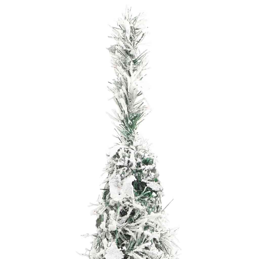 Umjetno božićno drvce sa snijegom 50 LED žarulja 120 cm