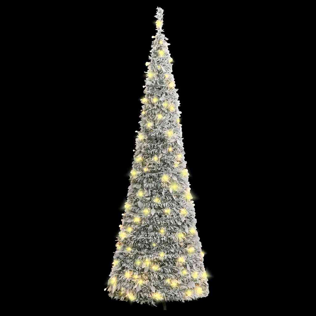 Umjetno božićno drvce sa snijegom 150 LED žarulja 180 cm