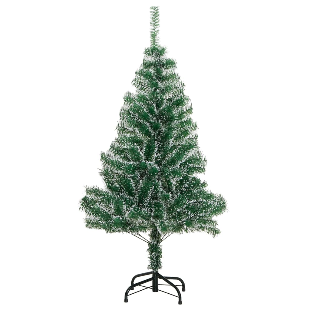 Umjetno božićno drvce sa snijegom zeleno 120 cm