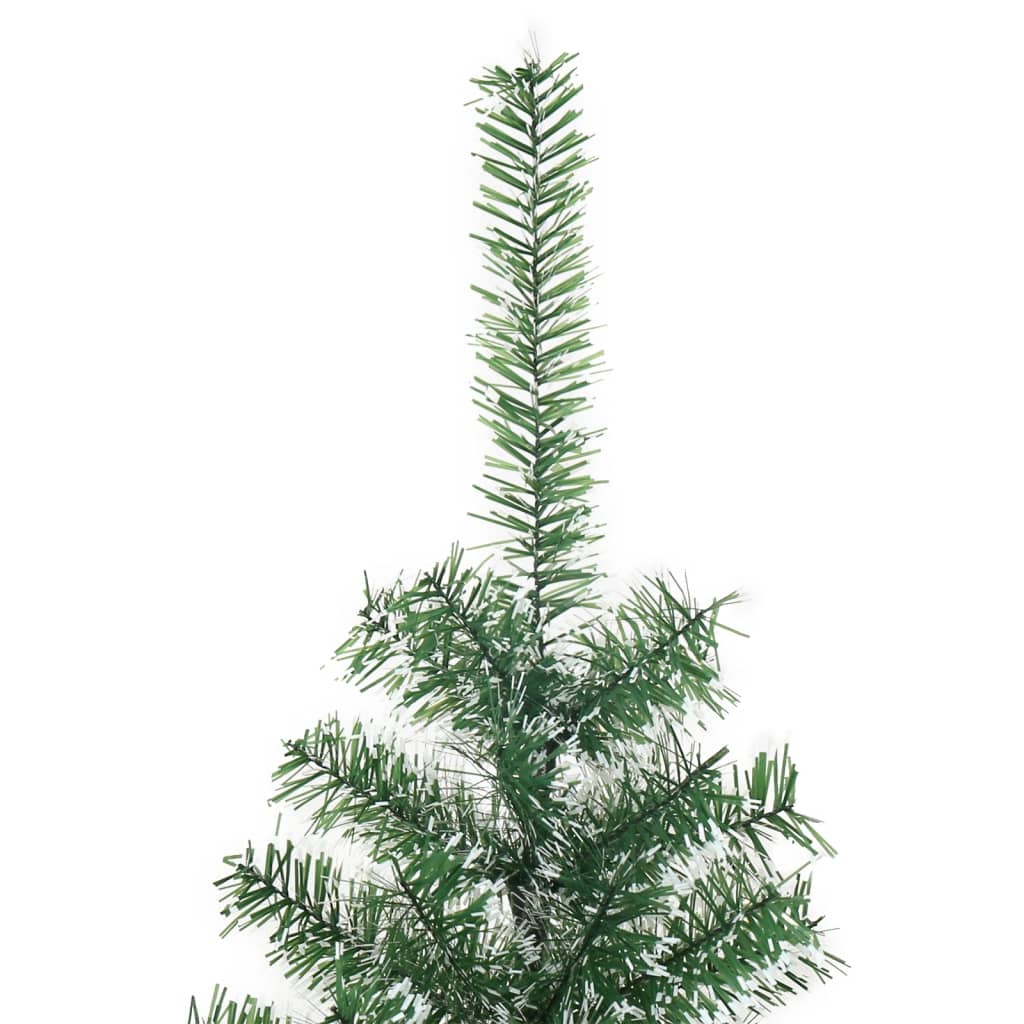 Umjetno božićno drvce sa snijegom zeleno 120 cm