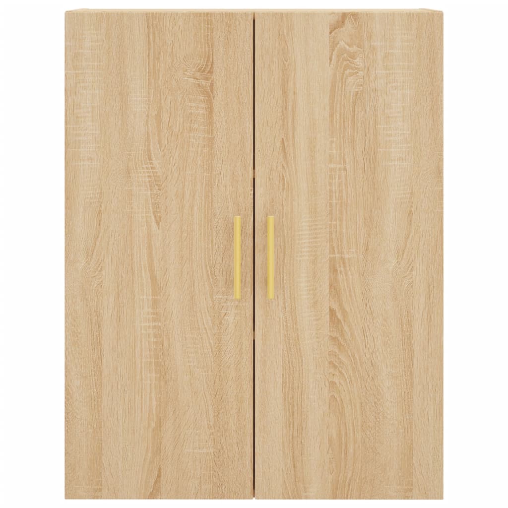 Visoka komoda hrasta sonome 69,5x34x180cm od konstruiranog drva