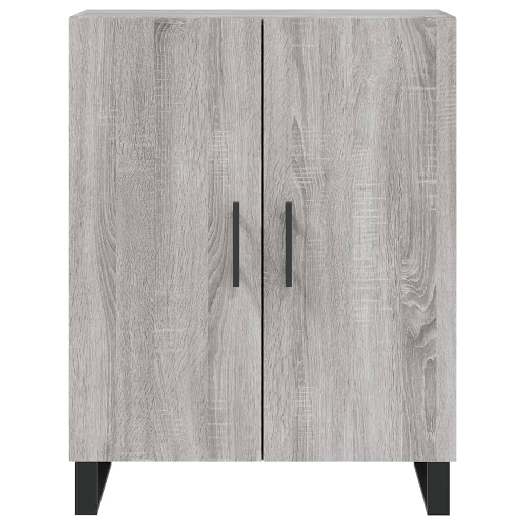 Visoka komoda siva sonome 69,5x34x180 cm od konstruiranog drva