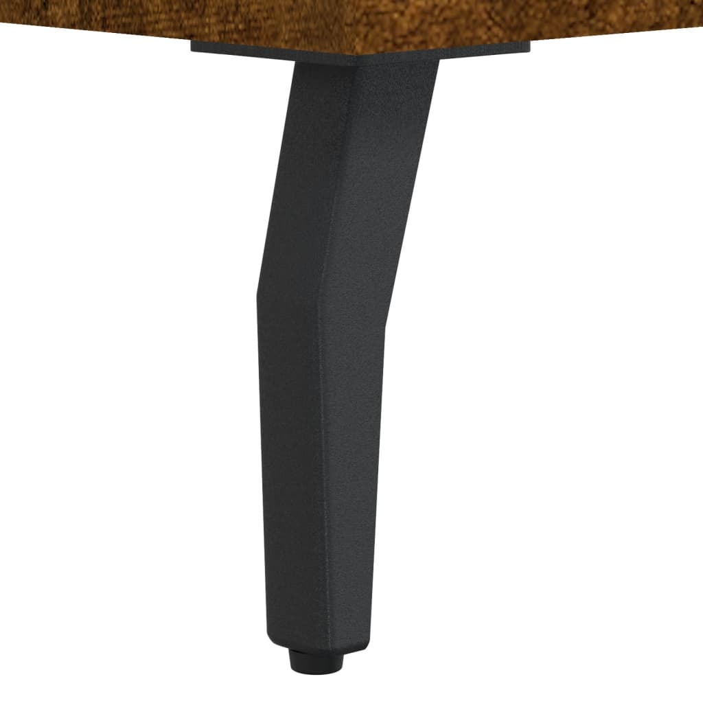Visoka komoda dimljeni hrast 69,5x34x180 cm konstruiranog drva