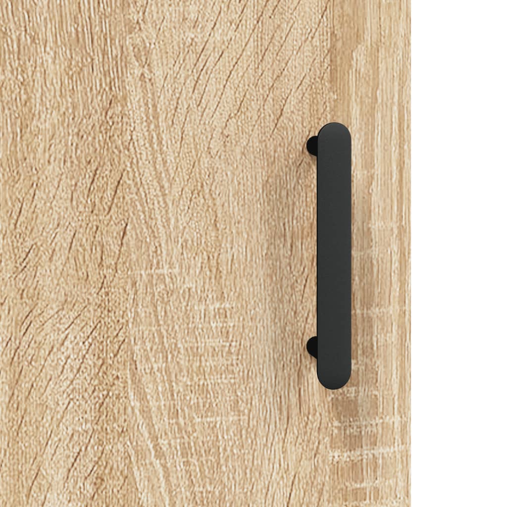 Visoka komoda hrasta sonome 69,5x34x180cm od konstruiranog drva