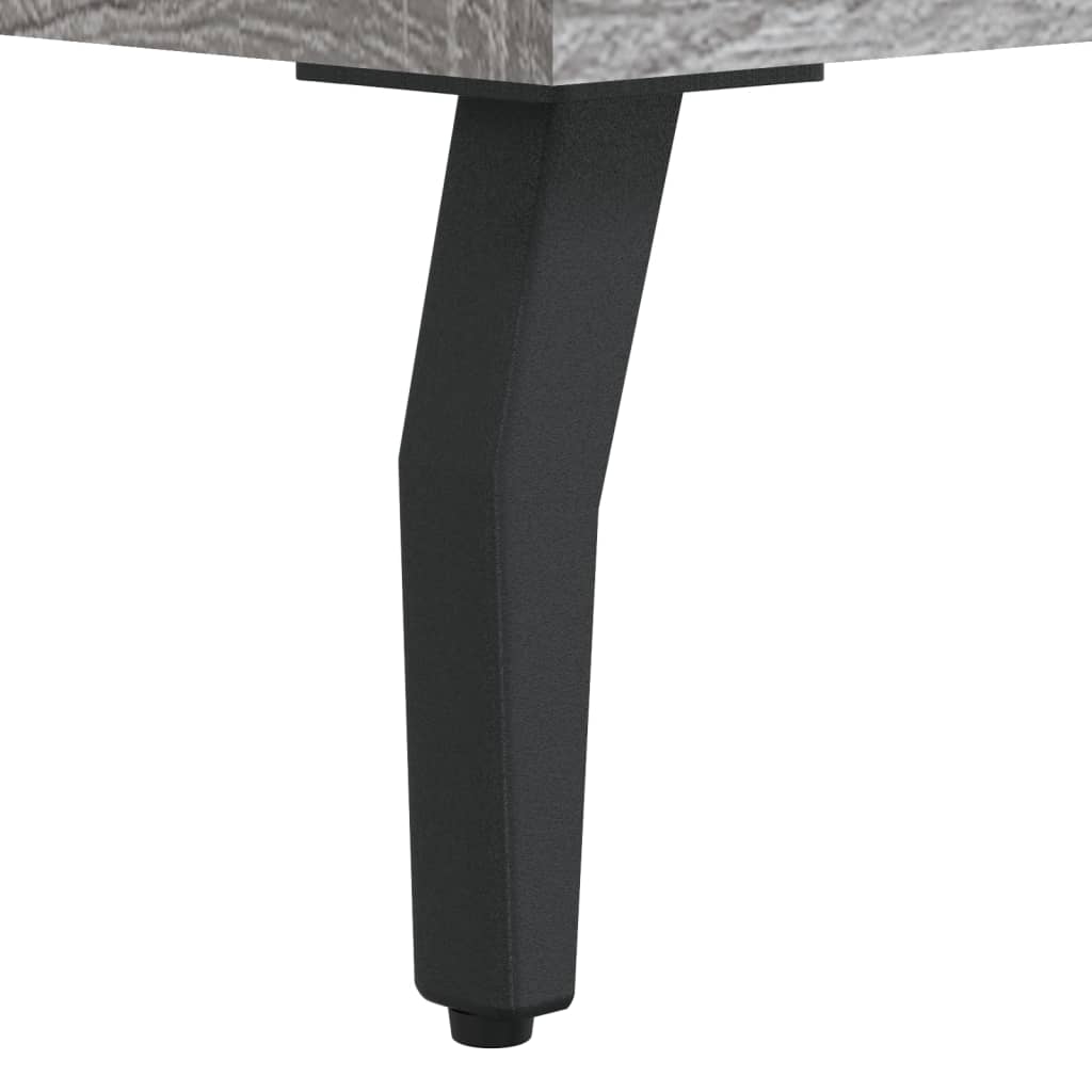 Visoka komoda siva sonome 69,5x34x180 cm od konstruiranog drva