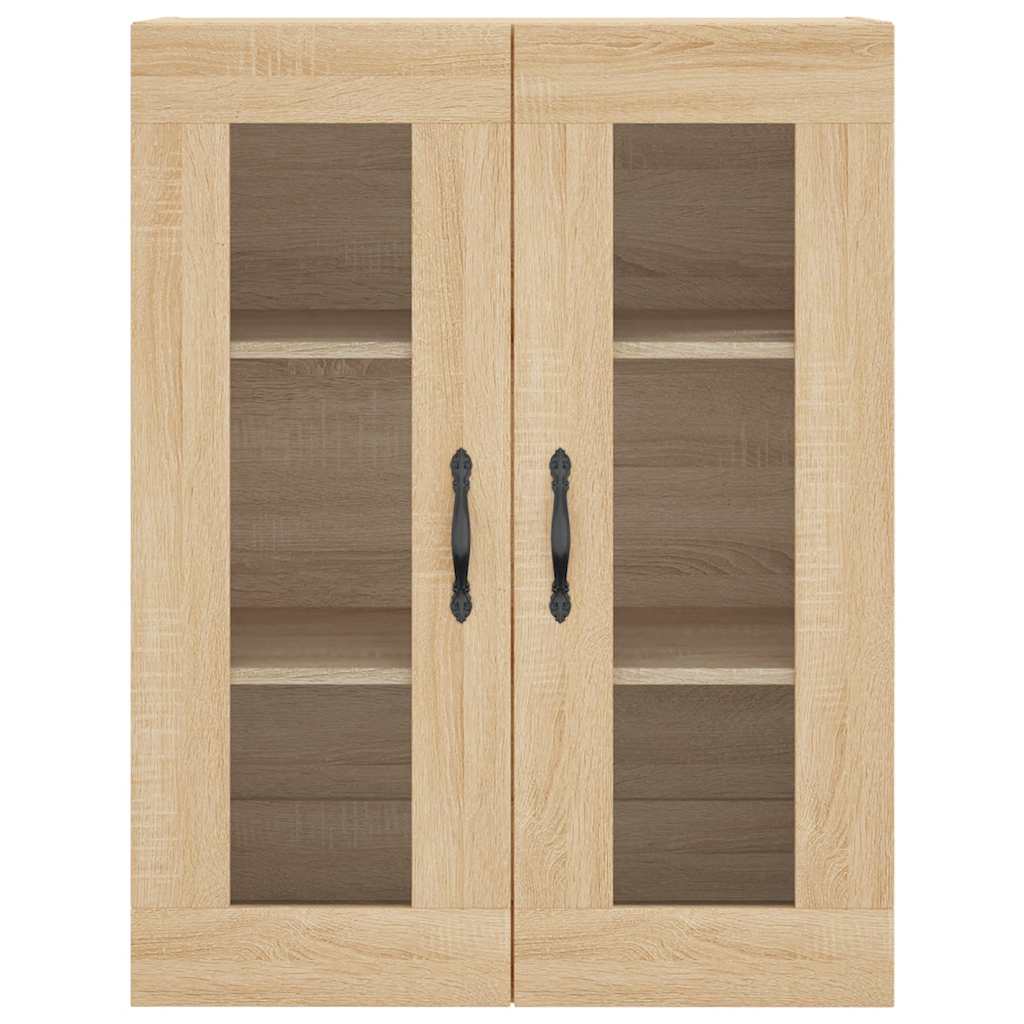 Visoka komoda hrasta sonome 69,5x34x180cm od konstruiranog drva