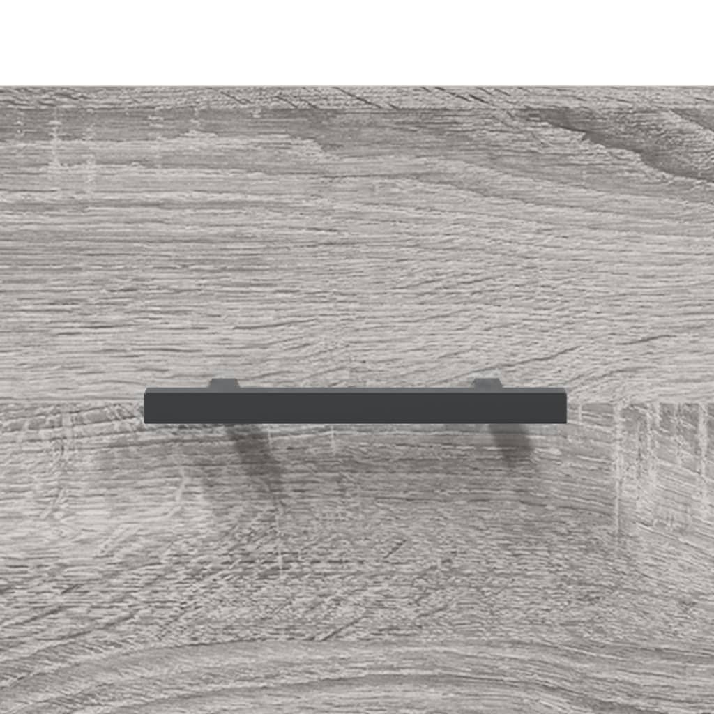Visoka komoda siva sonome 69,5x34x180 cm od konstruiranog drva