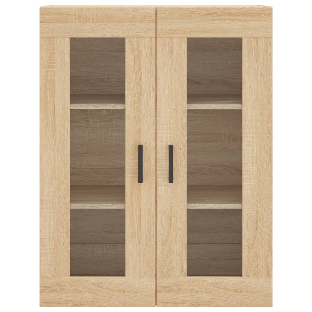 Visoka komoda hrasta sonome 69,5x34x180cm od konstruiranog drva