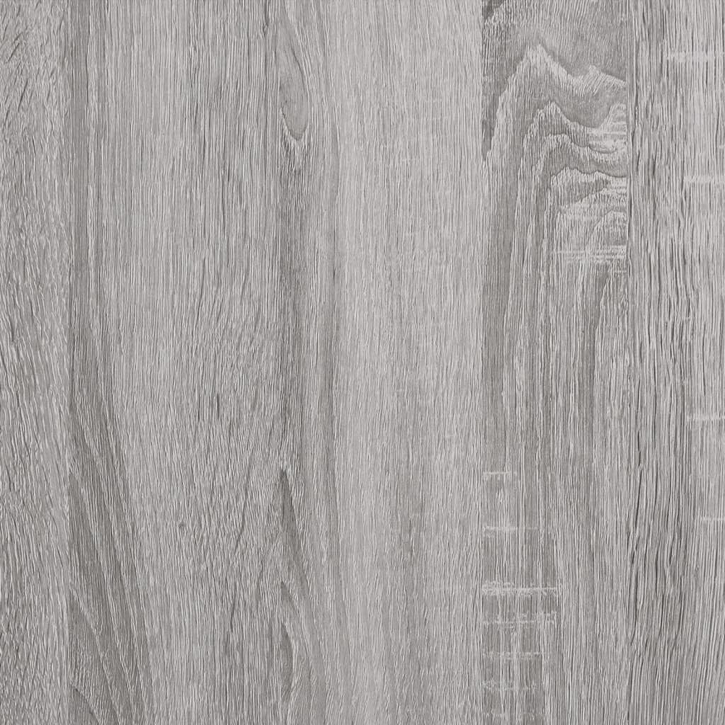 Visoka komoda siva sonome 69,5x34x180 cm od konstruiranog drva