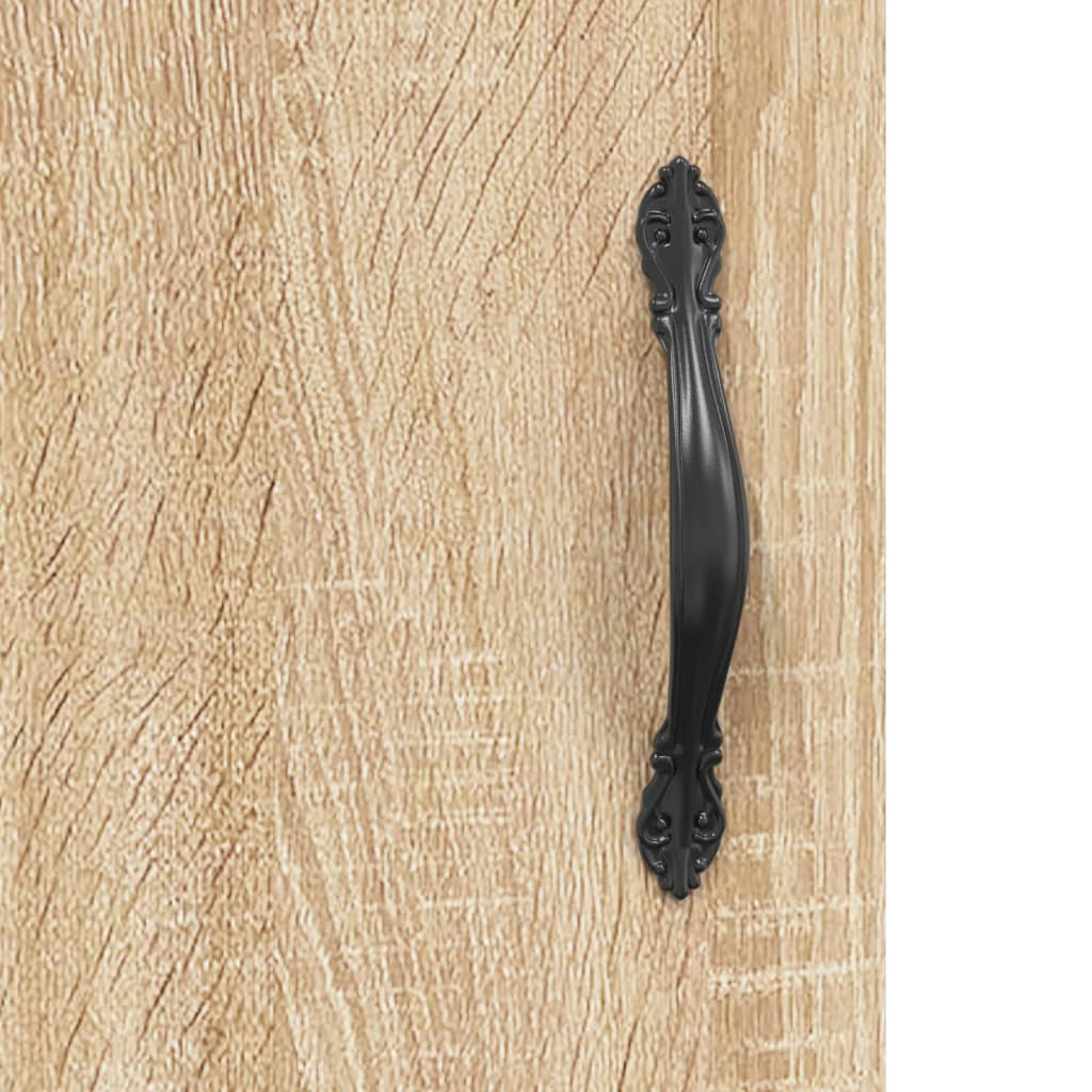 Visoka komoda hrasta sonome 34,5x34x180cm od konstruiranog drva