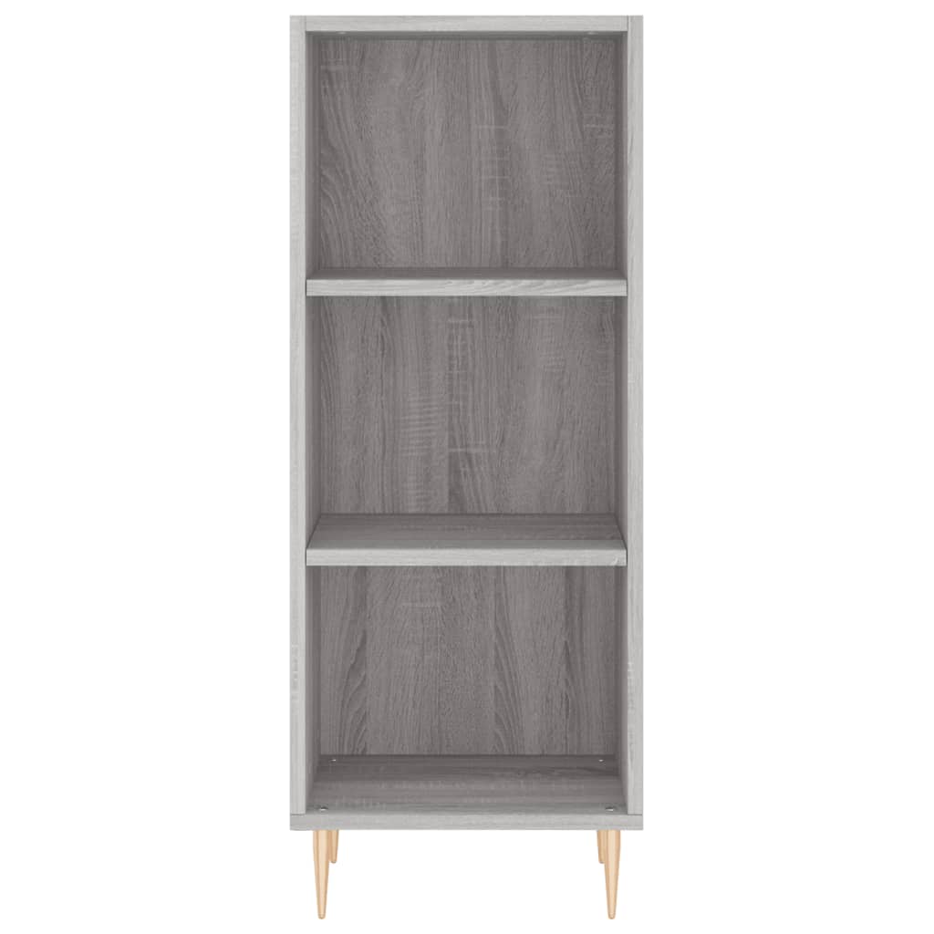 Visoka komoda siva sonome 34,5x34x180 cm od konstruiranog drva
