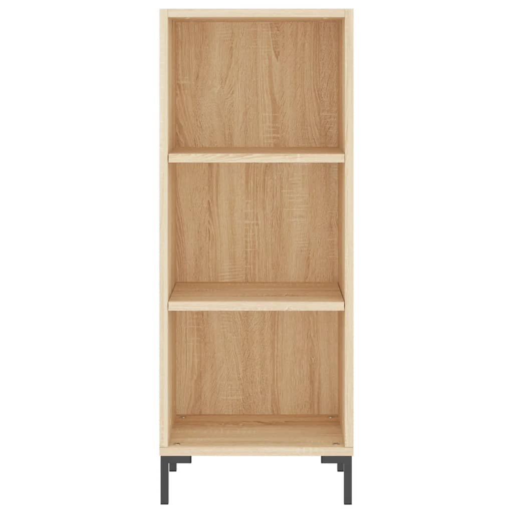 Visoka komoda hrasta sonome 34,5x34x180cm od konstruiranog drva