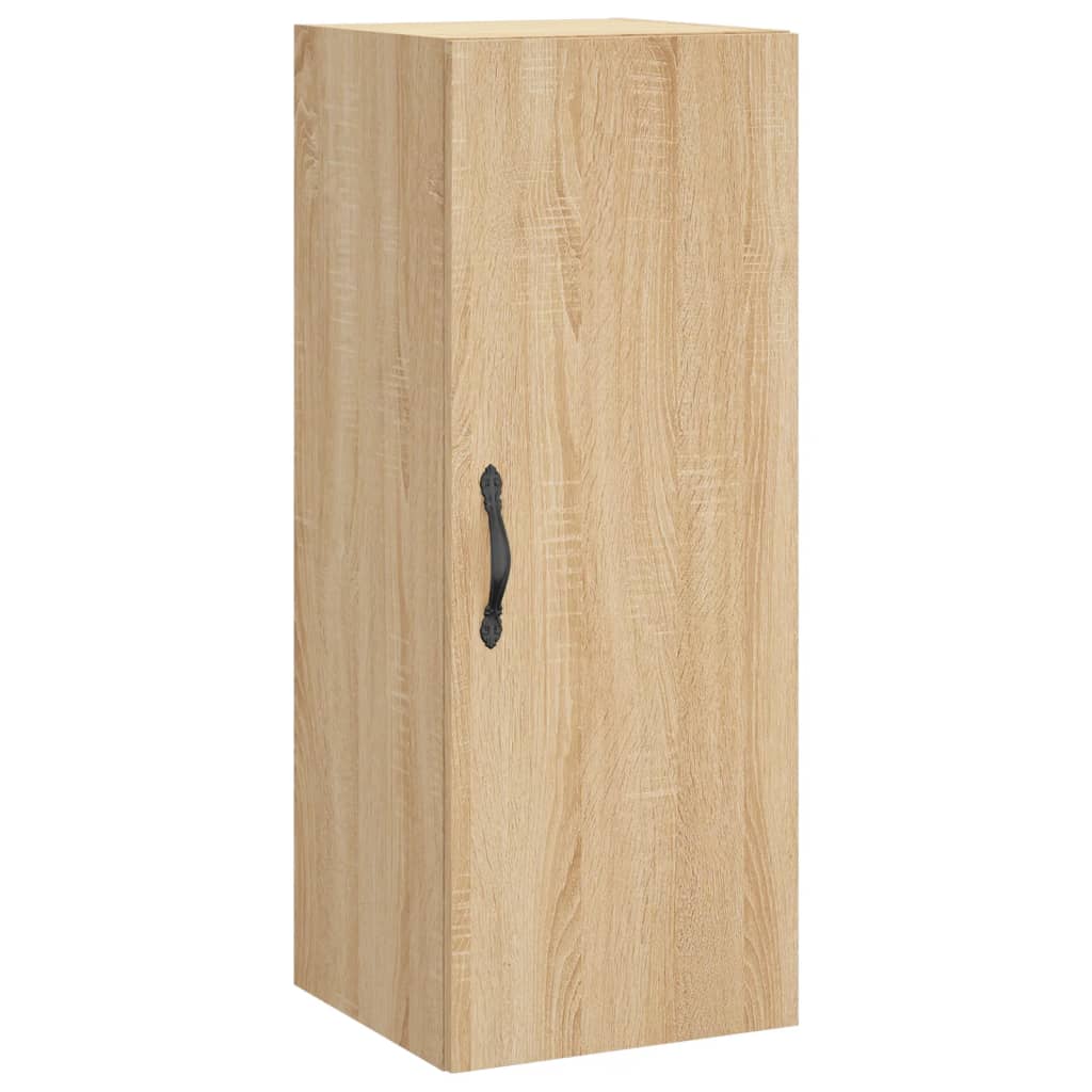 Visoka komoda hrasta sonome 34,5x34x180cm od konstruiranog drva